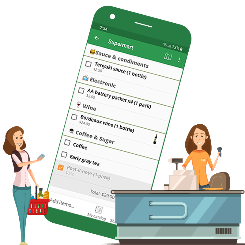 Instorelist day mode